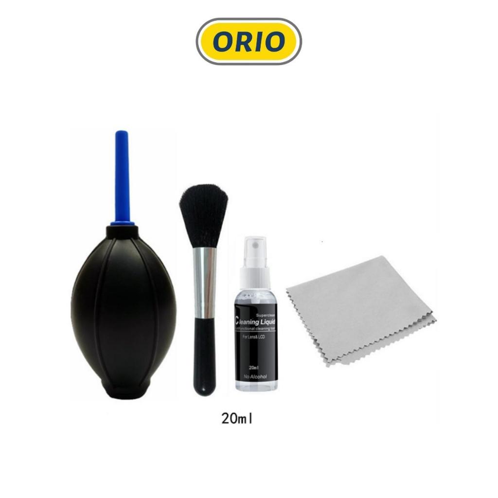 Bộ Dụng Cụ Vệ Sinh Laptop 4 In 1 - Máy Tính - Bàn Phím - Tai Nghe Airpods - Điện Thoại Đa Năng Siêu Nhỏ Gọn ORIO-VS01