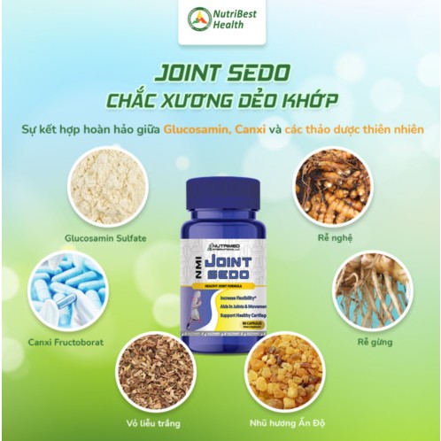 Thực phẩm hỗ trợ xương khớp NMI Joint Sedo