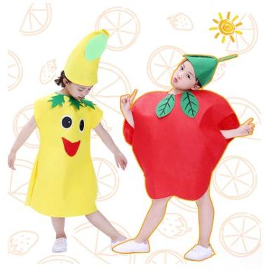 🍄Hóa Trang Halloween Hình Trái Cây, Rau Củ Cho Bé:  Quả Chuối, Dâu Tây, Cây Nấm, Quả Ớt Đỏ, Bí Ngô, Cam, Táo, Đào,...