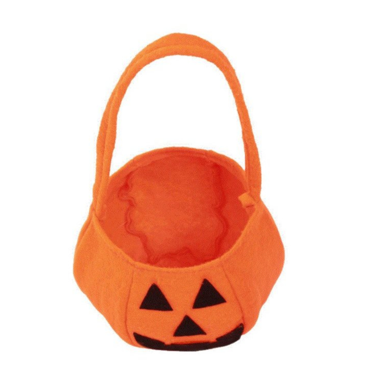 🍄Sỉ Túi Xách Bí Ngô Halloween Cho Bé Đựng Kẹo, Quà Bánh. Giỏ Xách Hình Trái Bí Ngô