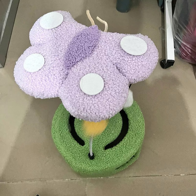 8 mẫu trụ cào móng bông hoa xinh xắn cho thú cưng🌸