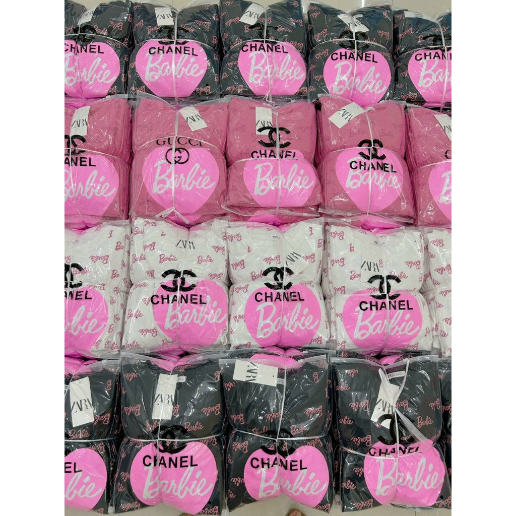 Set đồ thể thao nữ Bộ đùi BARIE chất cotton khô siêu kute 3 màu hàng loại 1