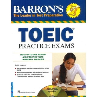 Sách Barron's TOEIC Practice Exams (và file Audio Listening)