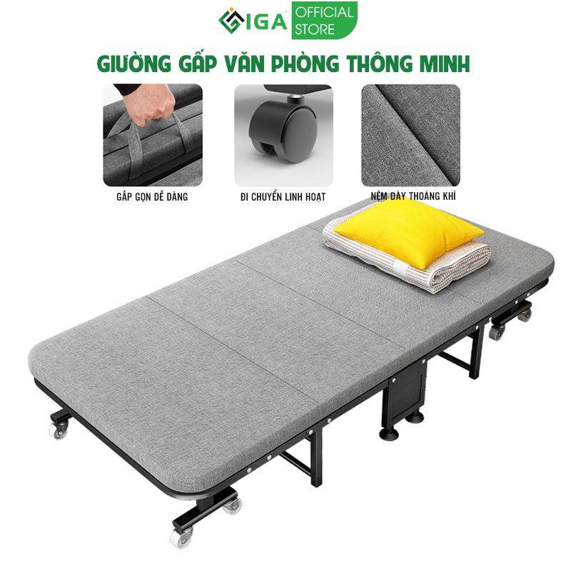 Giường gấp văn phòng gấp gọn thông minh thương hiệu IGA GM64