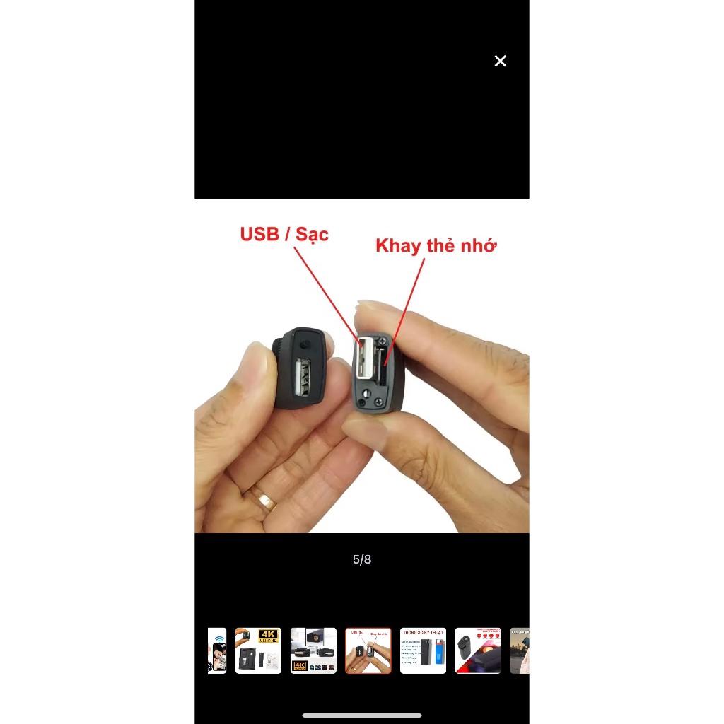 Camera wifi MINI 1080p xem qua điện thoại