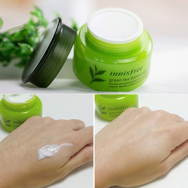 Kem dưỡng ẩm Innisfree Green Tea Cream trà xanh