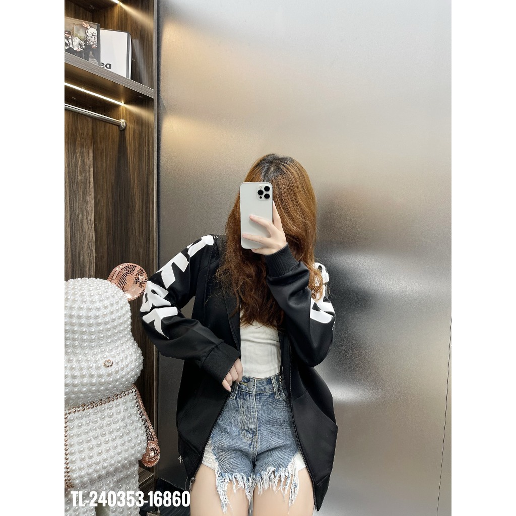 🔥Hot🔥Áo hoodie Burberry in chữ tay thiết kế hot trend Nam nữ Thu Đông 2023