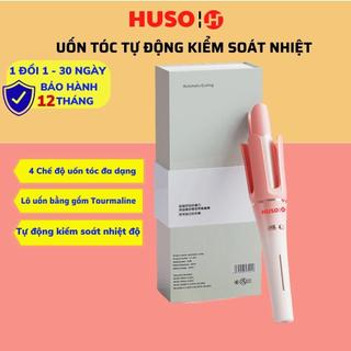 Máy uốn tóc tự động HUSO , máy tạo kiểu tóc xoăn tự động trục dài size 32mm Beauty phủ ceramic