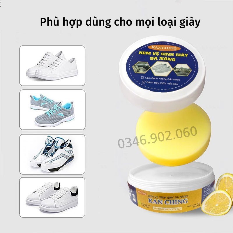 Sáp Lau Giày Nami Kem Vệ Sinh Giày Làm Trắng Hiệu Quả Đa Năng