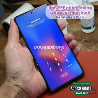 Miếng dán ppf samsung s20 fe trong, nhám, đổi màu cao cấp