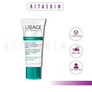 Uriage hyséac 3-regul global kem ngăn ngừa mụn trứng cá tổng hợp 40ml