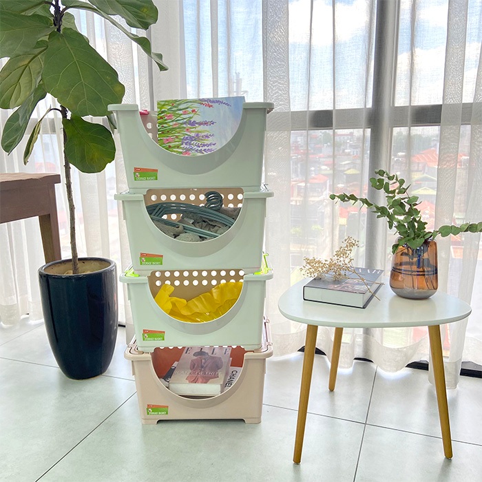 Giỏ Xếp Đa Năng Song Long 4025