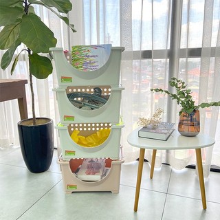 Giỏ xếp đa năng song long 4025