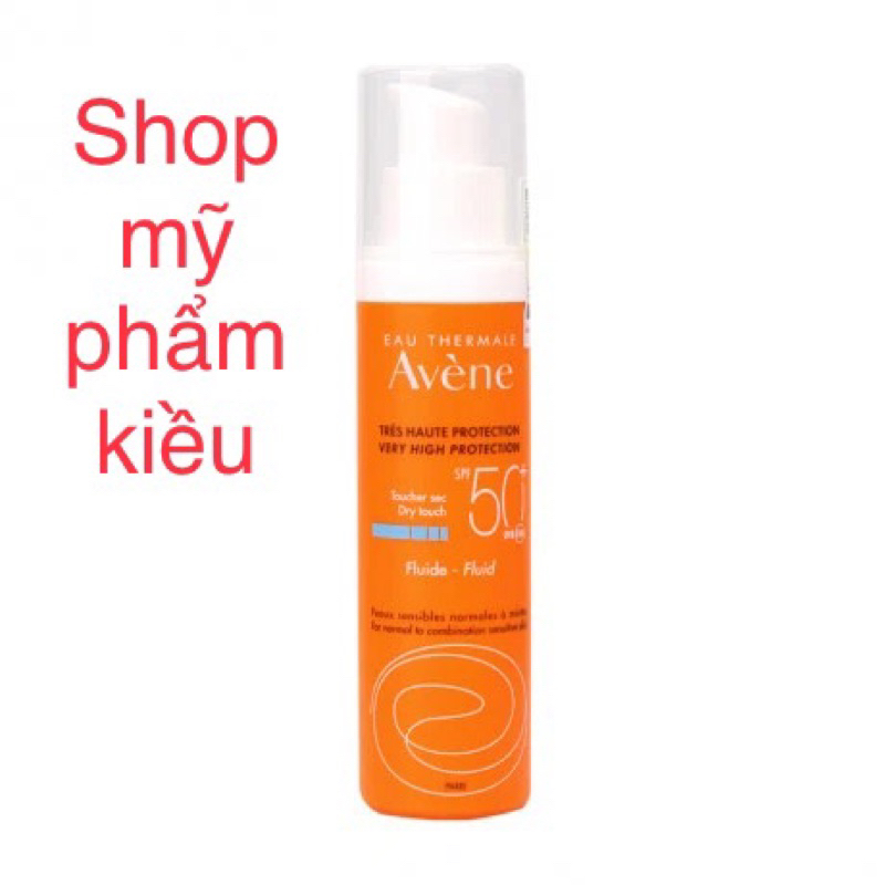 kem chống nắng avene fluide - fluid 50ml (nhập khẩu chính hãng)