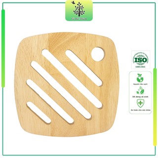 Đế (Rế) lót nồi hình bầu - Gỗ Đức Thành 09551 | Tiện dụng, chắc chắn, chịu nhiệt
