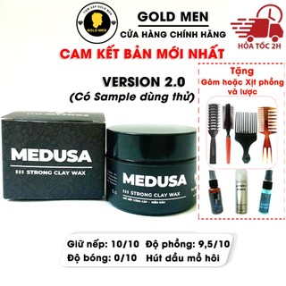 [CHÍNH HÃNG] Sáp Vuốt Tóc Medusa 60g + Tặng Quà