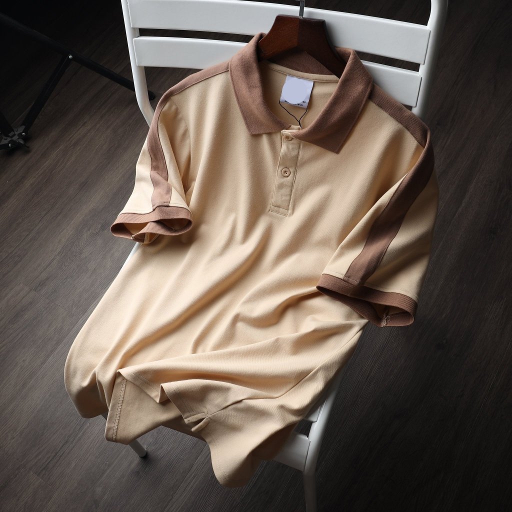 Áo thun nam POLO tay ngắn thiết kế vải cá sấu thoáng mát, phong cách trẻ trung trendy
