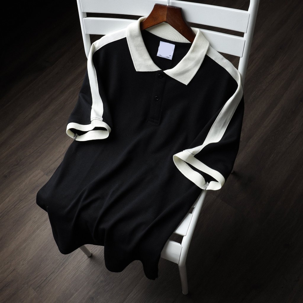 Áo thun nam POLO tay ngắn thiết kế vải cá sấu thoáng mát, phong cách trẻ trung trendy