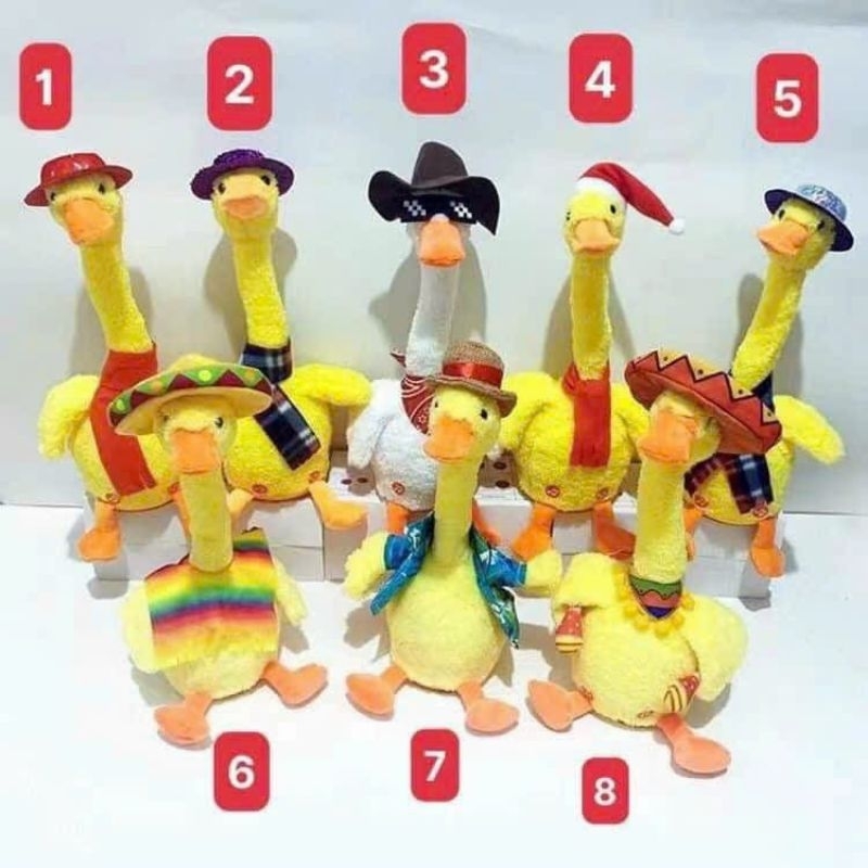 Vịt Vàng ling ling hát nhại tiếng người cho bé yêu