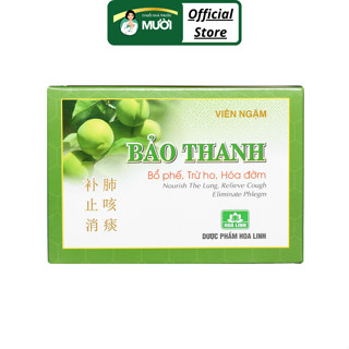 Viên ngậm Bảo Thanh trị ho, bổ phế vỉ 5 viên