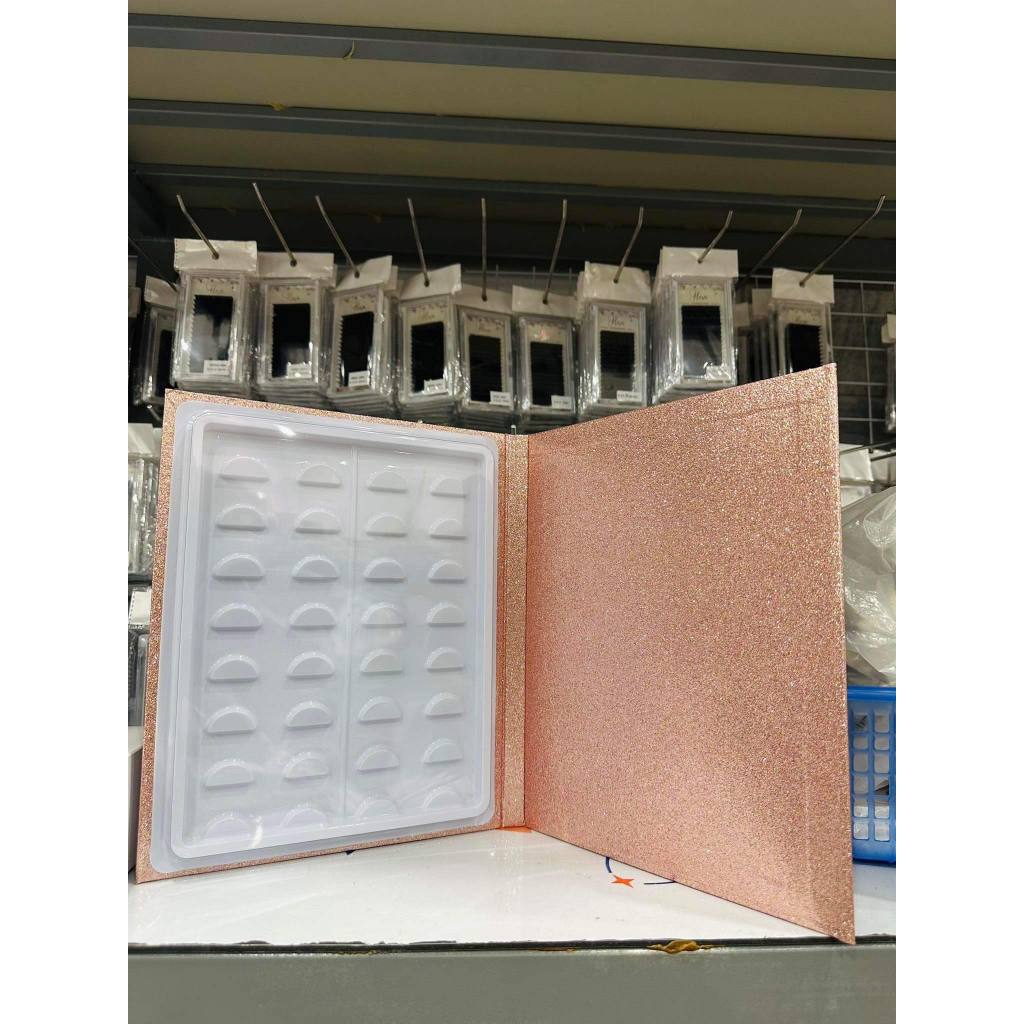 Bảng Trưng Bày Mi Giả  Mẫu Mi Nối