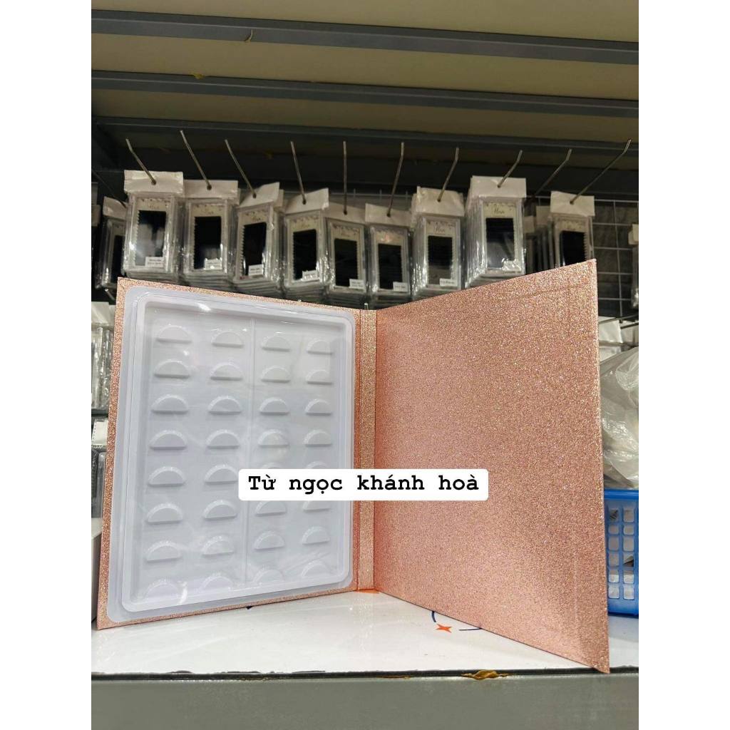 Bảng Trưng Bày Mi Giả  Mẫu Mi Nối