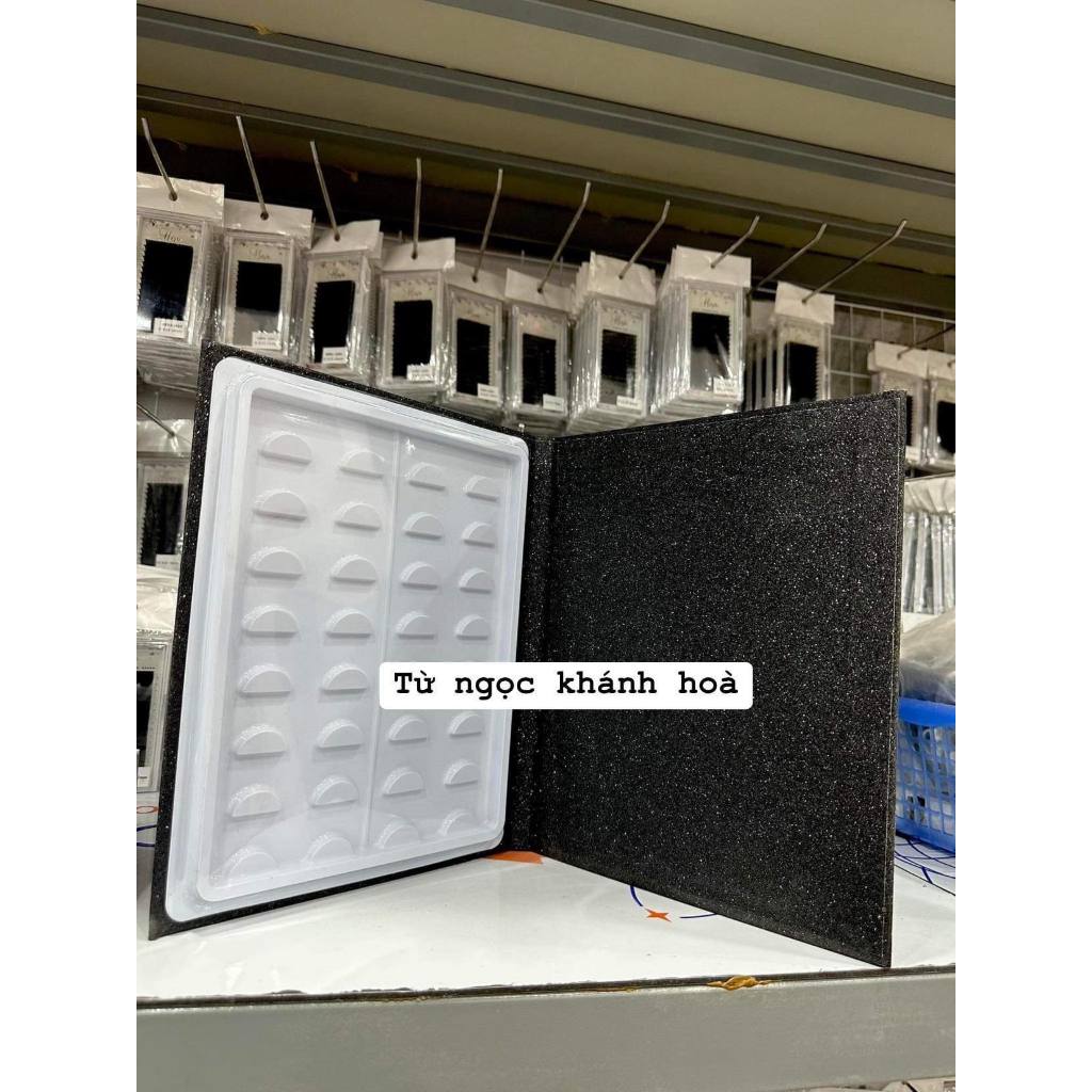 Bảng Trưng Bày Mi Giả  Mẫu Mi Nối