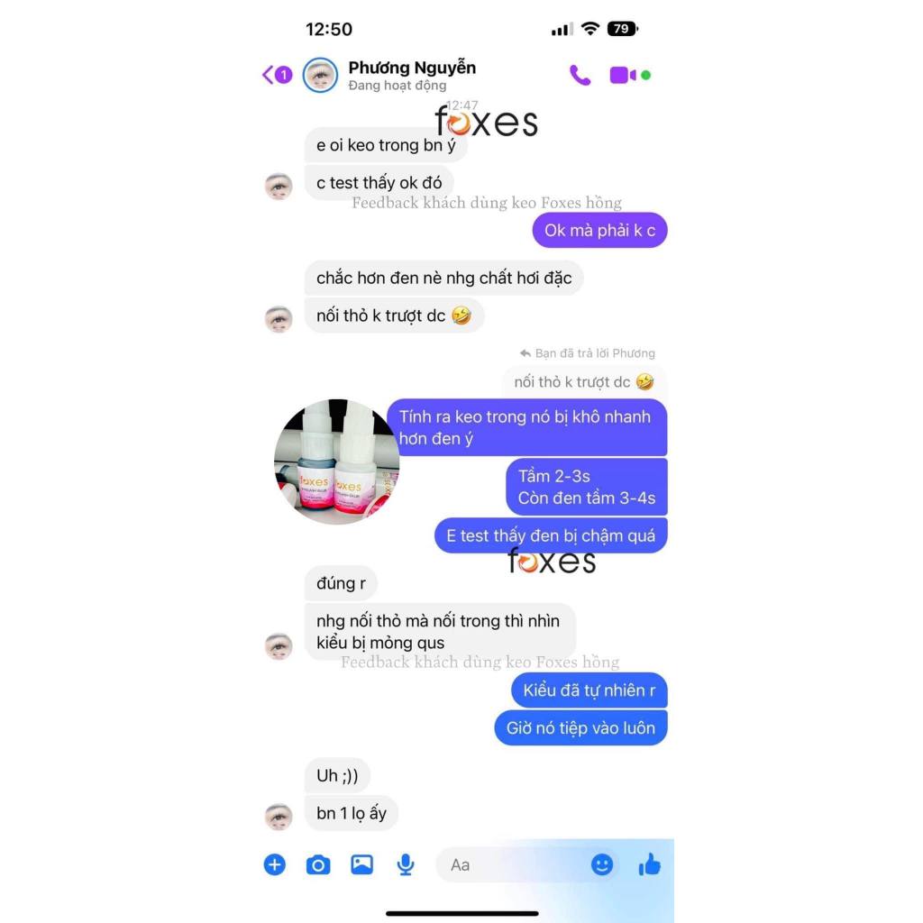 Keo Gel Nối Mi, Keo Trong Và Keo Đen, Keo Foxes