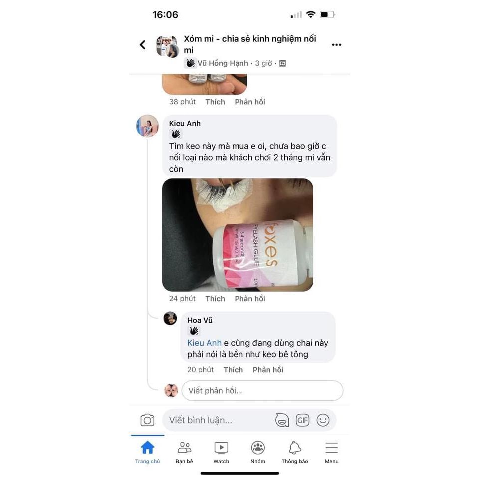 Keo Gel Nối Mi, Keo Trong Và Keo Đen, Keo Foxes