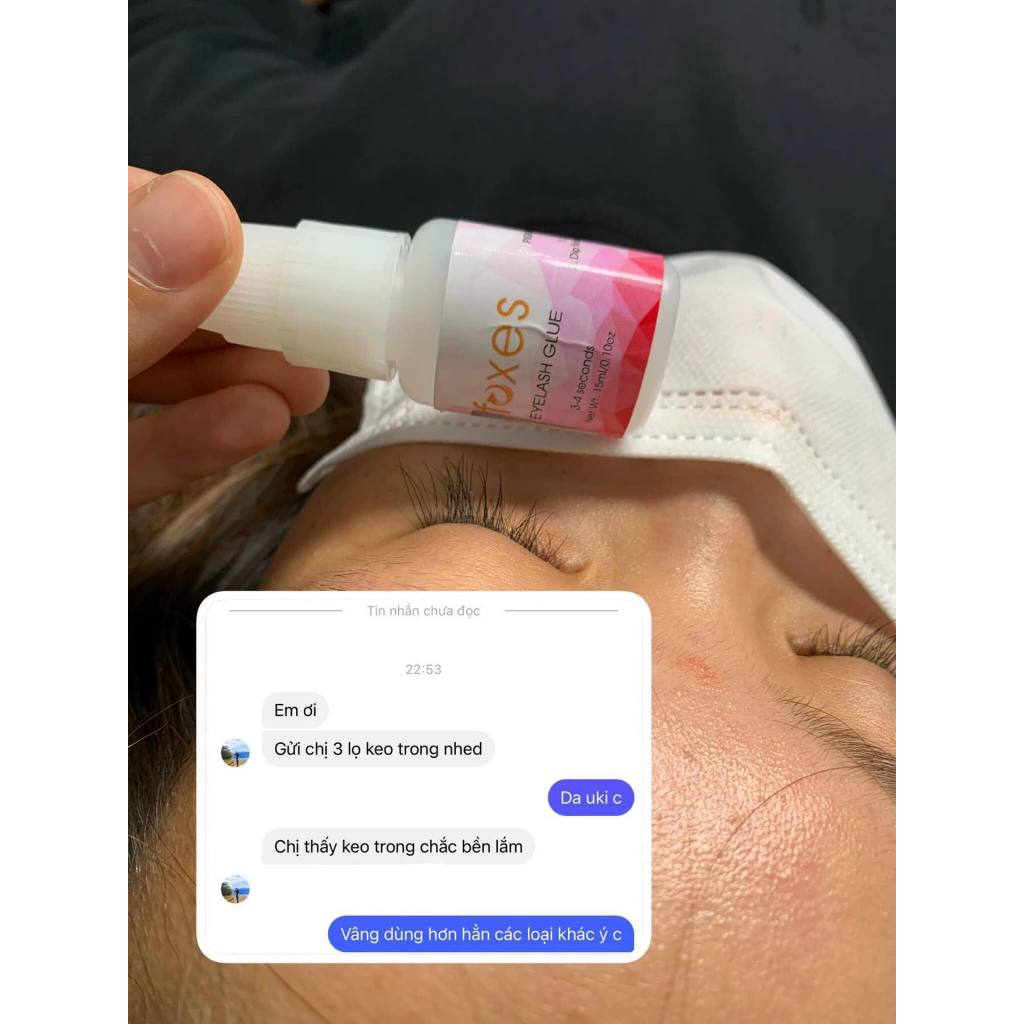 Keo Gel Nối Mi, Keo Trong Và Keo Đen, Keo Foxes