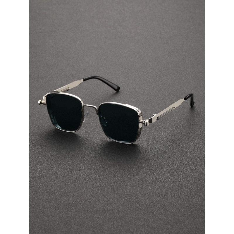 KÍNH RÂM UK THỜI TRANG GỌNG BẠC-kèm bao da