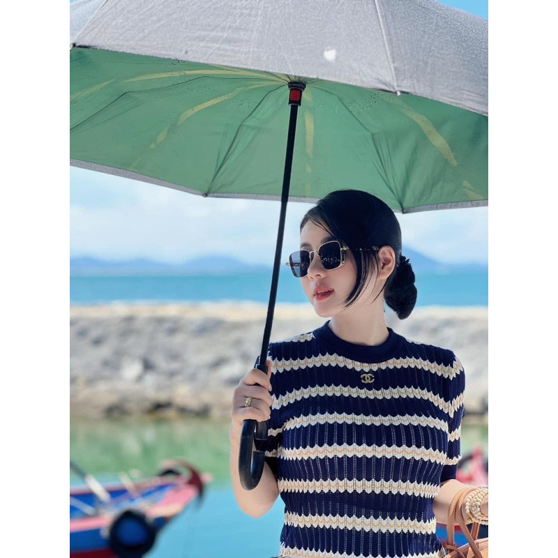 KÍNH RÂM UK THỜI TRANG GỌNG BẠC-kèm bao da