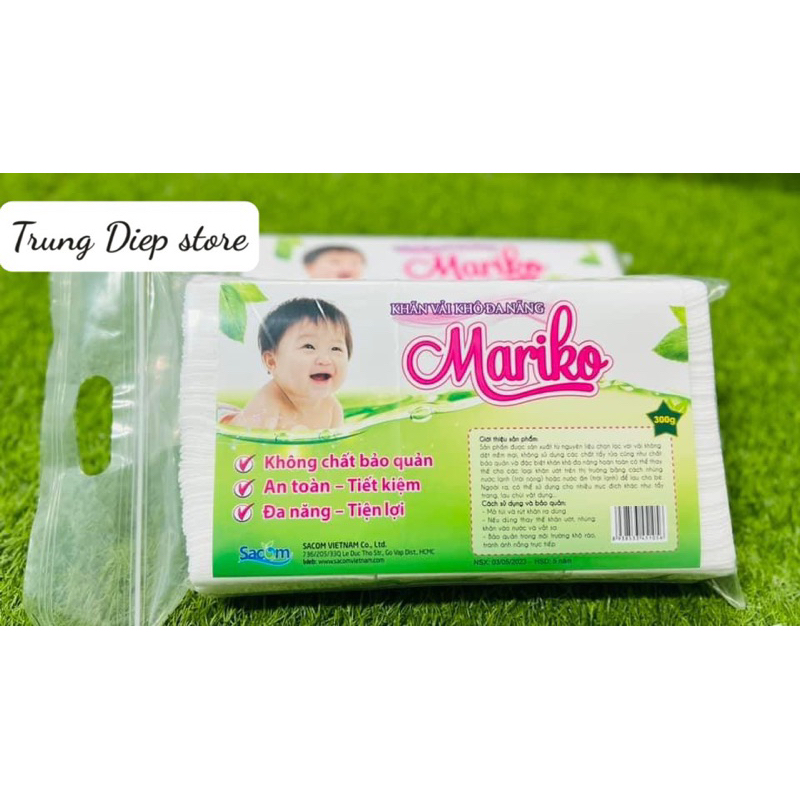 Khăn vải khô đa năng Mariko 300g