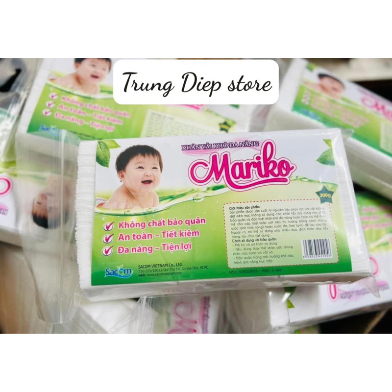 Khăn vải khô đa năng Mariko 300g
