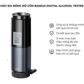 Máy Đo Nồng Độ Cồn Baseus Digital Alcohol Tester