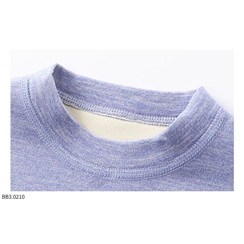 Bộ nỉ lót nỉ QC ấm áp cho bé trai và bé gái