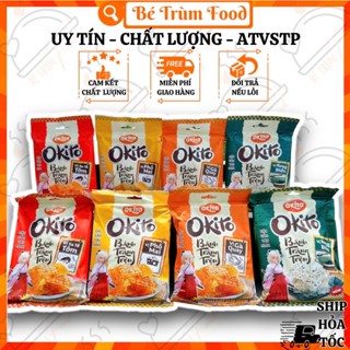  Combo 10 Bịch Bánh Tráng Trộn Tây Ninh OKITO các vị Gà Quay Phô Mai Rong Biển Sa Tế Tôm Bé Trùm Food 