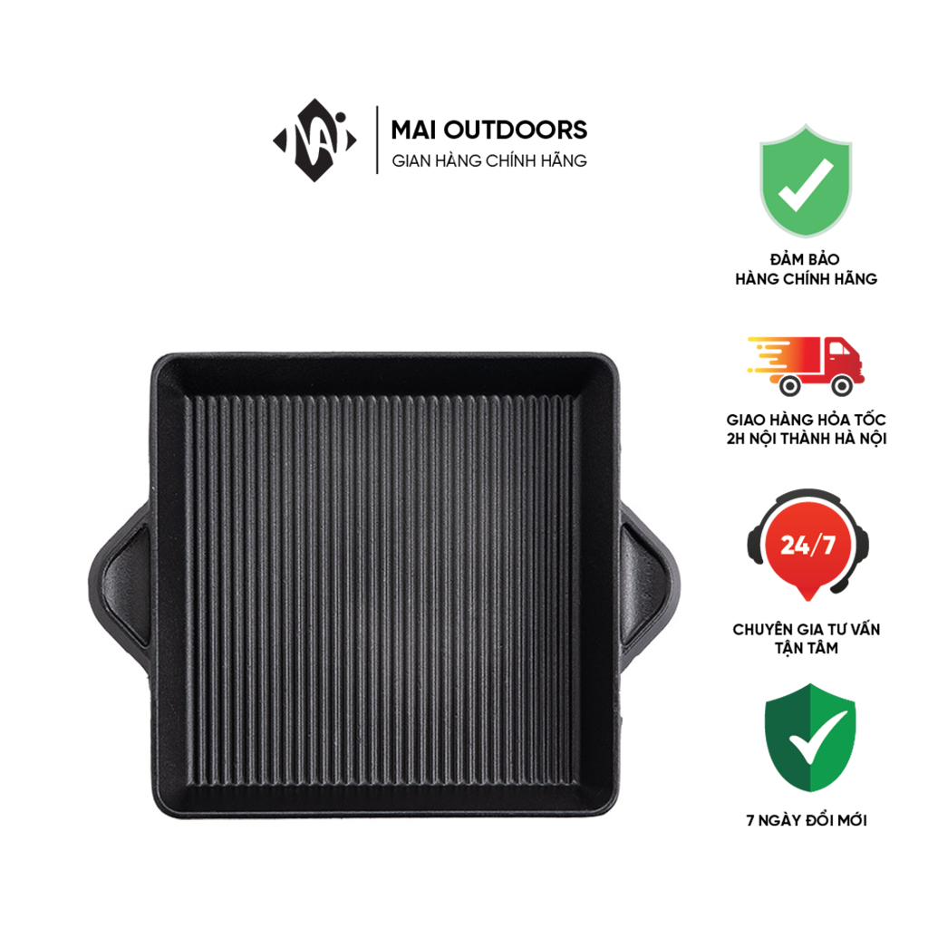 Chảo gang Campingmoon MK-220
