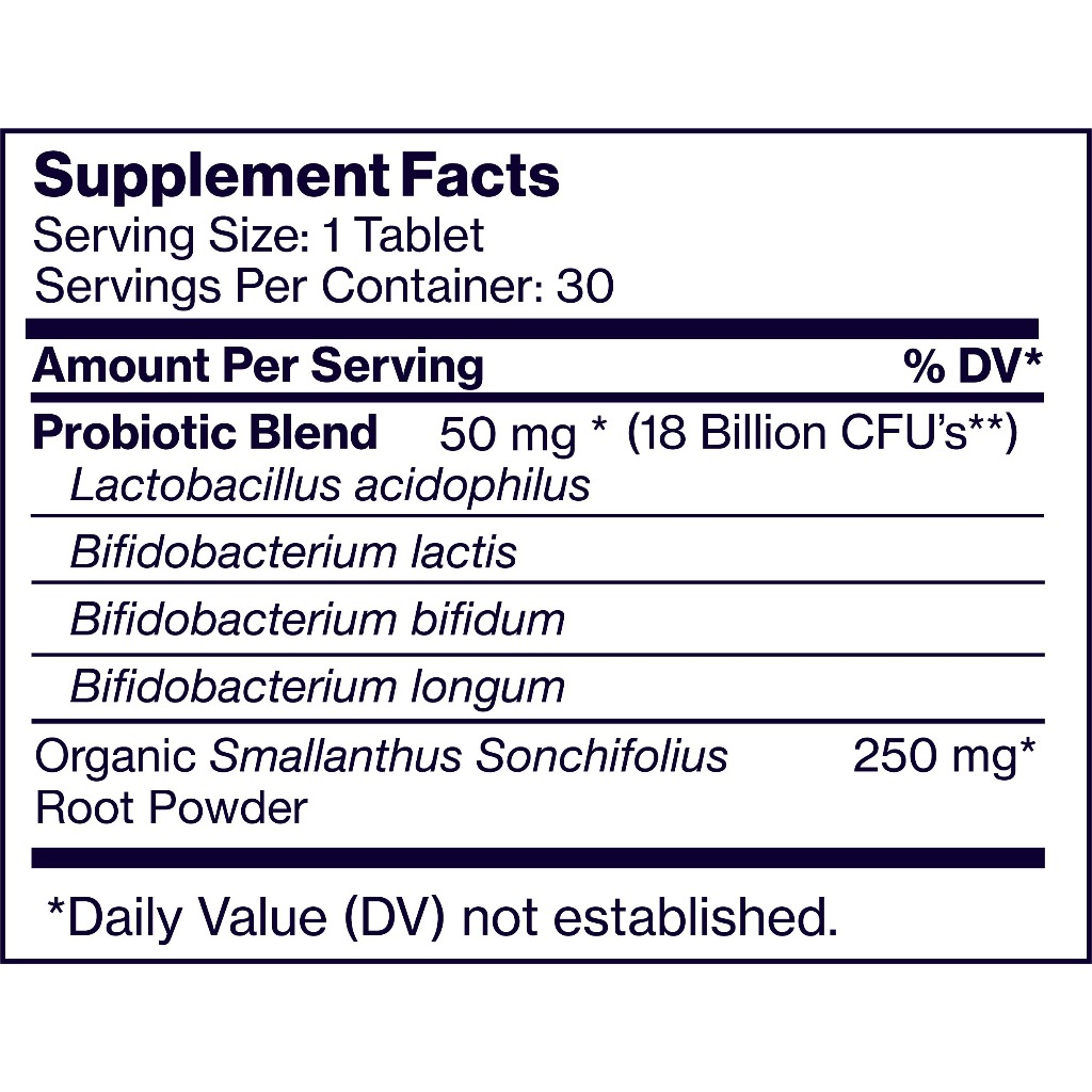 Viên lợi khuẩn hữu cơ cho người lớn Sunbiotics 30 viên