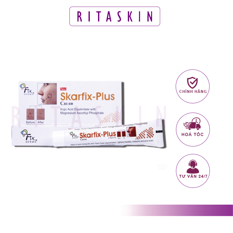 Kem sáng da Fixderma Skarfix Plus Cream (15g)