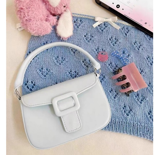 Túi đeo chéo , đeo vai , xách tay màu xanh 20