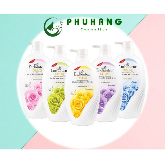 Sữa Tắm Enchanteur Nước Hoa Dưỡng Da 650g
