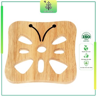 Đế (Rế) lót nồi hình bướm |Gỗ Đức Thành - 09721 | Tiện dụng, chắc chắn, chịu nhiệt