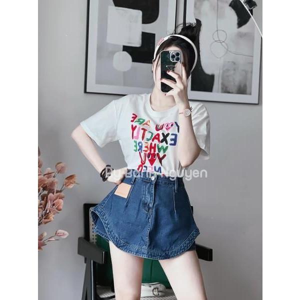Quần giả váy mác da tôn dáng 6309