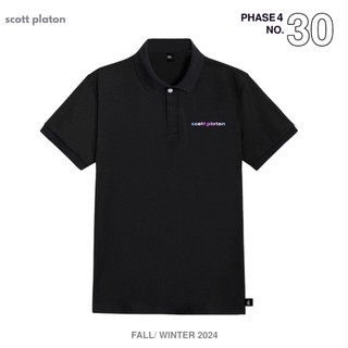 Scott Platon Áo Polo Mini Gradient Logo - Chất liệu microfiber dày dặn hút ẩm co giãn tốt