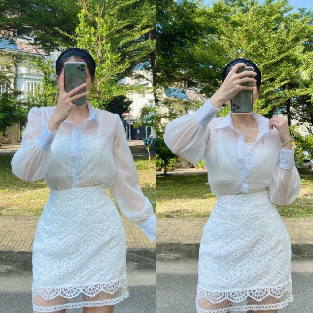 SET REN ĐI TIỆC SANG CHẢNH 3 MÓN - SHOP LINH TRANG BOUTIQUE