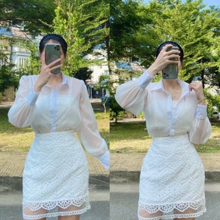 Set ren đi tiệc sang chảnh 3 món - shop linh trang boutique