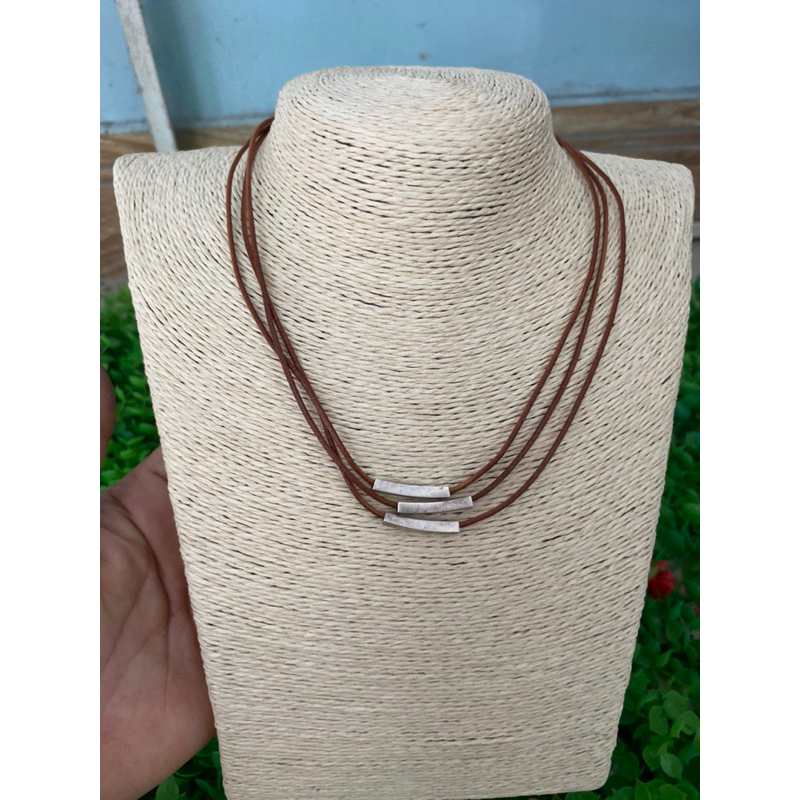 Dây da phối bạc hiệu