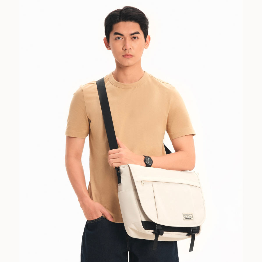 Túi đeo chéo BAMA New Basic Cross Bag NB301 cao cấp nam nữ đi học đi chơi