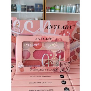 BẢNG PHẤN MẮT ANY LADY 9 Ô